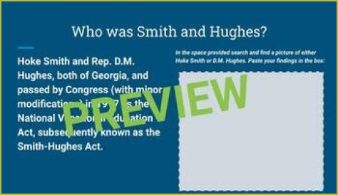 What did the Smith Hughes Act do for FFA?